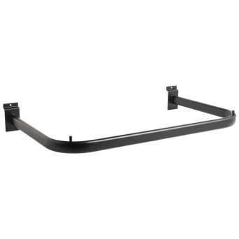Wieszak 60cm x 30cm "U" Slatwall czarny