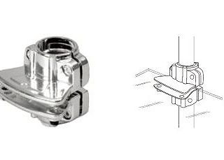 Złącze do płyt lub szkła 