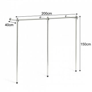 Regał 200x150x40cm niski - 2