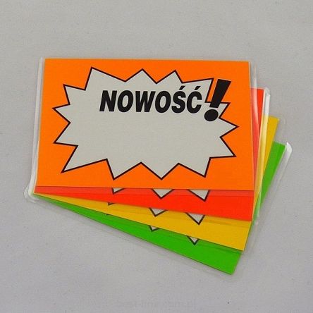 Etykieta cenowa laminowana NOWOŚĆ 20szt.