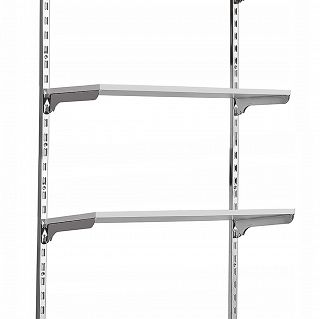 Garderoba jednomodułowa - gł. 40cm - OPTI7-40 - CHROM - 3