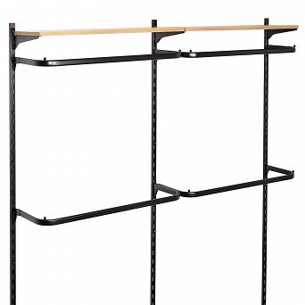 Garderoba dwumodułowa - OPTIB5 - BLACK