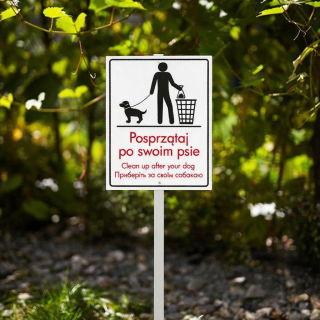 Tabliczka z trzonkiem 