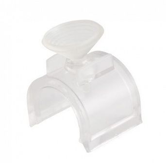 Uchwyt do szkła i płyty z przyssawką plastik fi25mm