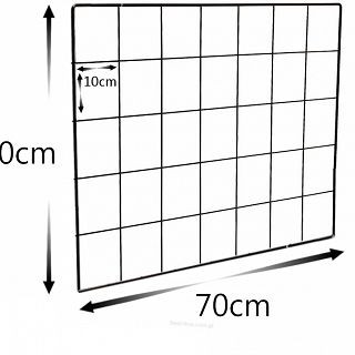 Krata organizer na ścianę 70/50 (wzmocniona ramka) - 2