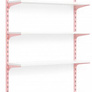 Garderoba jednomodułowa - gł. 30cm - OPTIP7 - PINK - 2