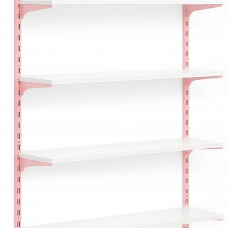 Garderoba jednomodułowa - gł. 30cm - OPTIP7 - PINK - 4