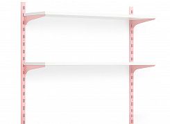 Garderoba jednomodułowa - gł. 30cm - OPTIP7 - PINK