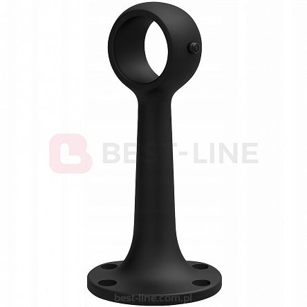 Uchwyt dystansowy z blokadą fi25mm BLACK