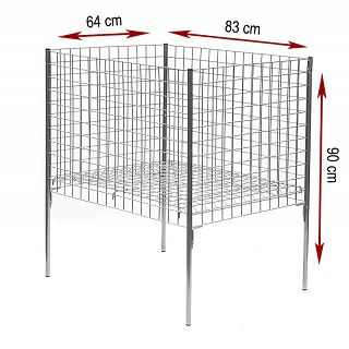 KOSZ na zatrzask wysypowy 83x64 - 2