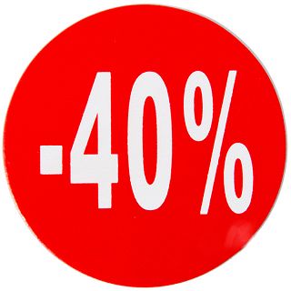 Etykiety procenty 45mm (10szt.) - 5