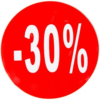 Etykiety procenty 45mm (10szt.) - 4