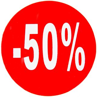 Etykiety procenty 45mm (10szt.) - 6