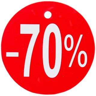 Etykiety procenty 45mm (10szt.) - 7