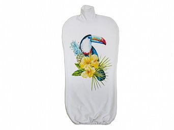 Koszulka na manekin krawiecki (damski r. 36-40) ptak tukan