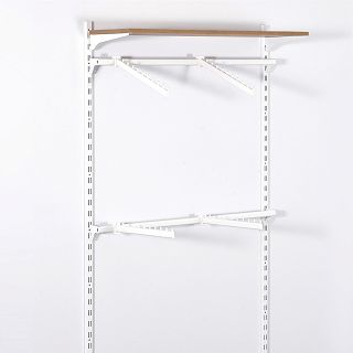 Garderoba jednomodułowa - OPTI-W3 - WHITE - 2