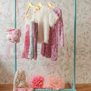 Stojak ubraniowy LOFT wys. 1,2m szer. 1m BLUE - 3