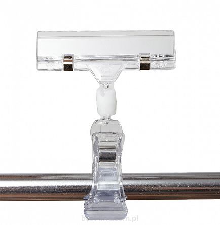 Klips - zawieszka do etykiet