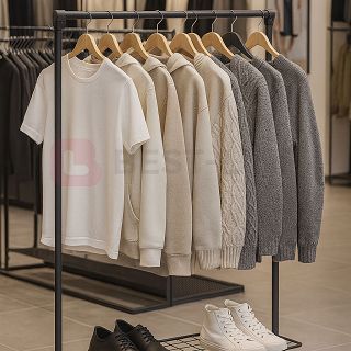 Stojak 150x100x50cm z kratą BLACK - 4