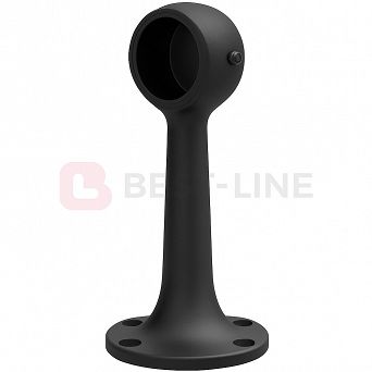 Uchwyt dystansowy z blokadą końcowy fi25mm BLACK