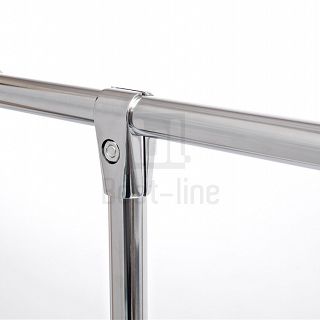 Stojak, wieszak ubraniowy na kółkach 140x120x50cm - 4