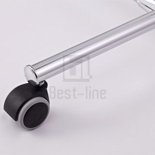 Stojak, wieszak ubraniowy na kółkach 140x120x50cm - 3