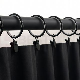 Żabki czarne do przymierzalni przebieralni - 2