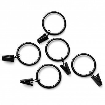 Żabki czarne do przymierzalni przebieralni