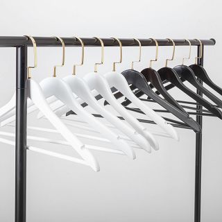 Stojak ubraniowy LOFT 144x120x50cm CZARNY - 3