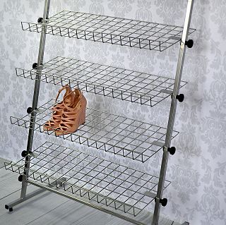 Regał na buty 5 PÓŁEK (wys. 128cm, szer. 90cm) - 2