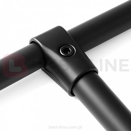 Złącze jednoramienne R42m BLACK fi25mm