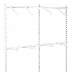 Garderoba dwumodułowa - OPTI-W4 - WHITE