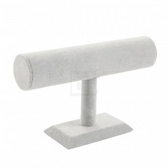 Ekspozytor na biżuterię szary (pojedynczy)