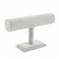 Ekspozytor na biżuterię szary (pojedynczy)