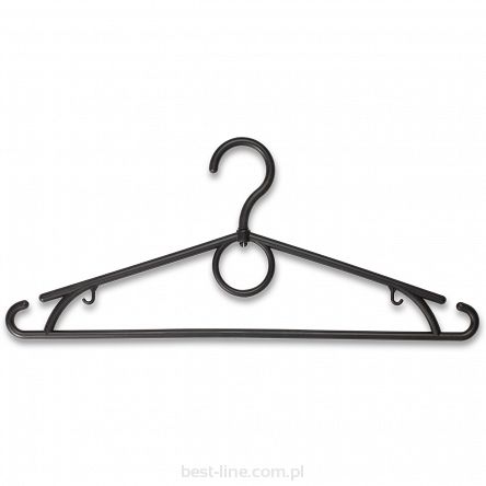 Wieszak uniwersalny W2 obrotowy czarny (100 szt.)