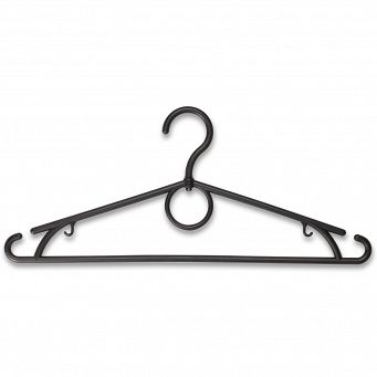 Wieszak uniwersalny W2 obrotowy czarny (100 szt.)