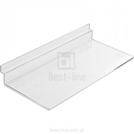 Półka (plexi) Slatwall PP523