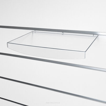 Półka (plexi) Slatwall PP523