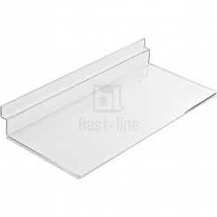 Półka (plexi) Slatwall PP523