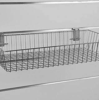 Kosz 90cm z drutu na panel Slatwall - 2