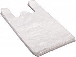 Reklamówki foliowe BIAŁE 30x55cm (200 szt.)