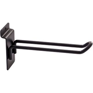 Zawieszka podwójna Slatwall czarna - 2