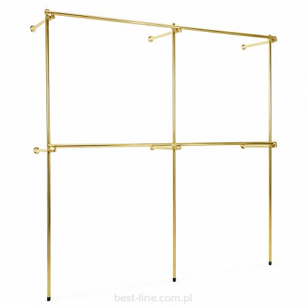 Regał przyścienny 250x200x40cm GOLD