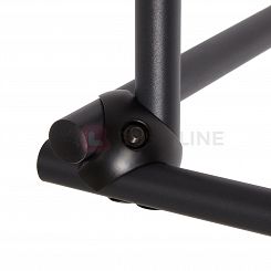 Złącze trzykierunkowe X3 BLACK Lewe fi25mm