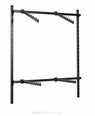 Garderoba jednomodułowa - OPTIB4 SMART - BLACK