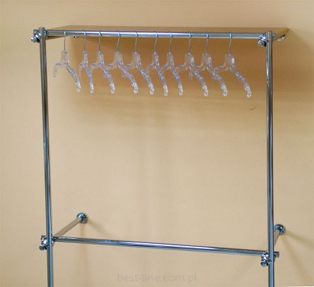 Regał z półką 1,5x2m