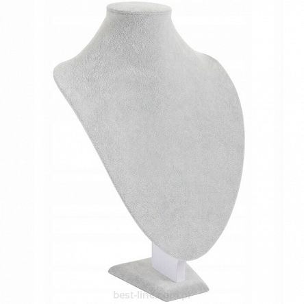 Popiersie na łańcuszki szare DUŻE