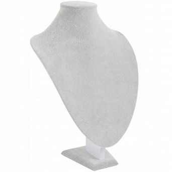 Popiersie na łańcuszki szare DUŻE