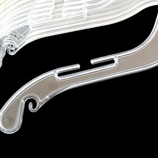 Wieszak transparentny SUPER MOCNY (10szt.) - 5