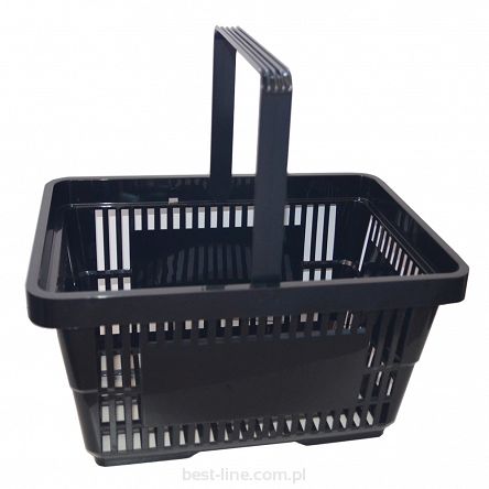 Koszyk sklepowy 22l z 1 rączką